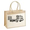 Cotton Pocket Jute Shopper Thumbnail