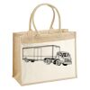 Cotton Pocket Jute Shopper Thumbnail