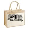 Cotton Pocket Jute Shopper Thumbnail