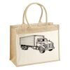 Cotton Pocket Jute Shopper Thumbnail