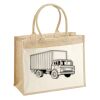 Cotton Pocket Jute Shopper Thumbnail