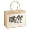 Cotton Pocket Jute Shopper Thumbnail