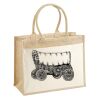 Cotton Pocket Jute Shopper Thumbnail