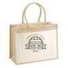 Cotton Pocket Jute Shopper Thumbnail