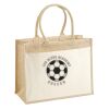 Cotton Pocket Jute Shopper Thumbnail
