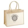 Cotton Pocket Jute Shopper Thumbnail