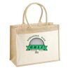 Cotton Pocket Jute Shopper Thumbnail