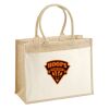 Cotton Pocket Jute Shopper Thumbnail
