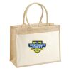 Cotton Pocket Jute Shopper Thumbnail