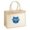 Cotton Pocket Jute Shopper Thumbnail