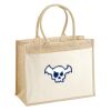 Cotton Pocket Jute Shopper Thumbnail
