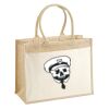 Cotton Pocket Jute Shopper Thumbnail