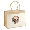 Cotton Pocket Jute Shopper Thumbnail