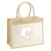 Cotton Pocket Jute Shopper Thumbnail