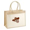 Cotton Pocket Jute Shopper Thumbnail
