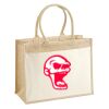 Cotton Pocket Jute Shopper Thumbnail