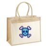 Cotton Pocket Jute Shopper Thumbnail