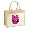 Cotton Pocket Jute Shopper Thumbnail