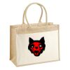 Cotton Pocket Jute Shopper Thumbnail