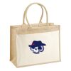 Cotton Pocket Jute Shopper Thumbnail