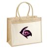 Cotton Pocket Jute Shopper Thumbnail
