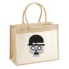 Cotton Pocket Jute Shopper Thumbnail