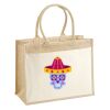 Cotton Pocket Jute Shopper Thumbnail