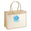Cotton Pocket Jute Shopper Thumbnail