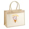 Cotton Pocket Jute Shopper Thumbnail