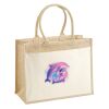 Cotton Pocket Jute Shopper Thumbnail