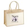 Cotton Pocket Jute Shopper Thumbnail