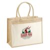 Cotton Pocket Jute Shopper Thumbnail