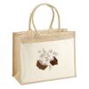 Cotton Pocket Jute Shopper Thumbnail