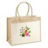 Cotton Pocket Jute Shopper Thumbnail