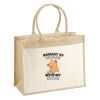 Cotton Pocket Jute Shopper Thumbnail