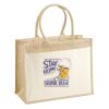 Cotton Pocket Jute Shopper Thumbnail