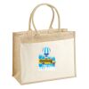 Cotton Pocket Jute Shopper Thumbnail