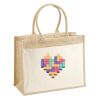 Cotton Pocket Jute Shopper Thumbnail