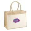 Cotton Pocket Jute Shopper Thumbnail