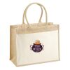 Cotton Pocket Jute Shopper Thumbnail