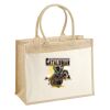 Cotton Pocket Jute Shopper Thumbnail