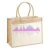 Cotton Pocket Jute Shopper Thumbnail
