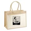 Cotton Pocket Jute Shopper Thumbnail