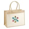 Cotton Pocket Jute Shopper Thumbnail