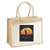 Cotton Pocket Jute Shopper Thumbnail