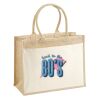 Cotton Pocket Jute Shopper Thumbnail
