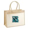 Cotton Pocket Jute Shopper Thumbnail