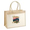 Cotton Pocket Jute Shopper Thumbnail