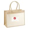 Cotton Pocket Jute Shopper Thumbnail