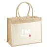 Cotton Pocket Jute Shopper Thumbnail